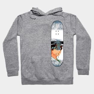 Distressed Skateboard - NC - Ryu Hoodie